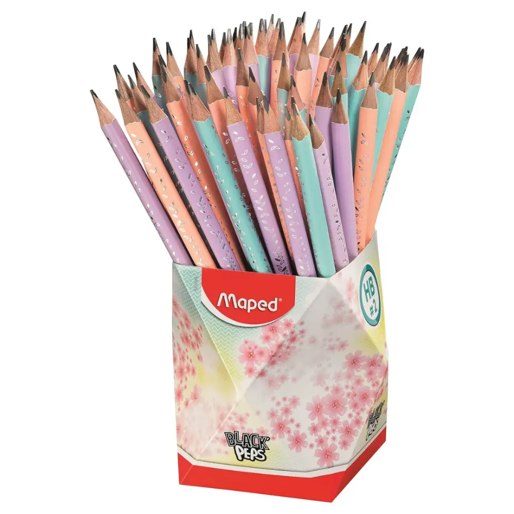 LAPIZ MAPED 851769 BLACKPEPS PASTEL BOTE C/72 PZAS.