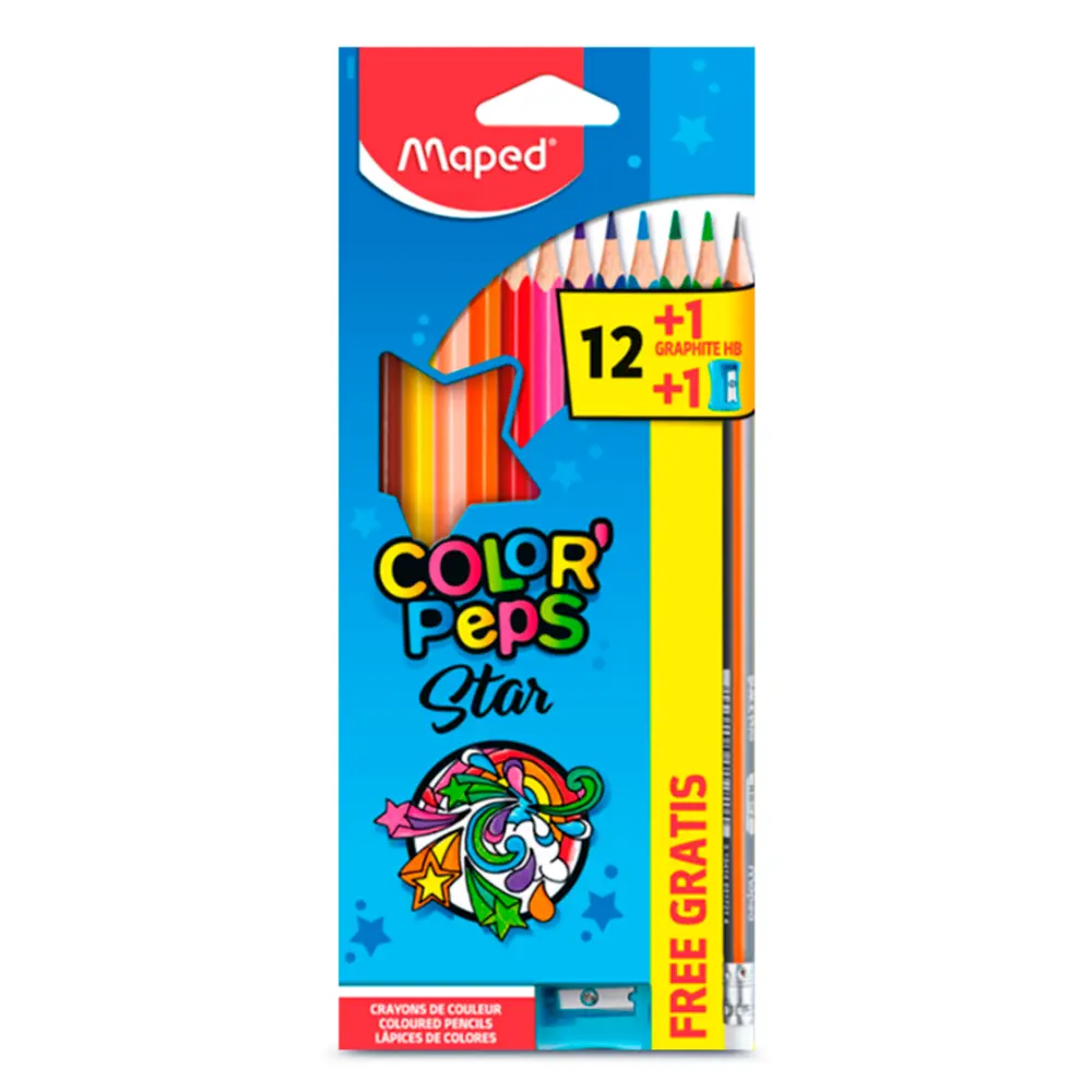 COLORES MAPED 832023 COLORPEPS C/12 LARGOS