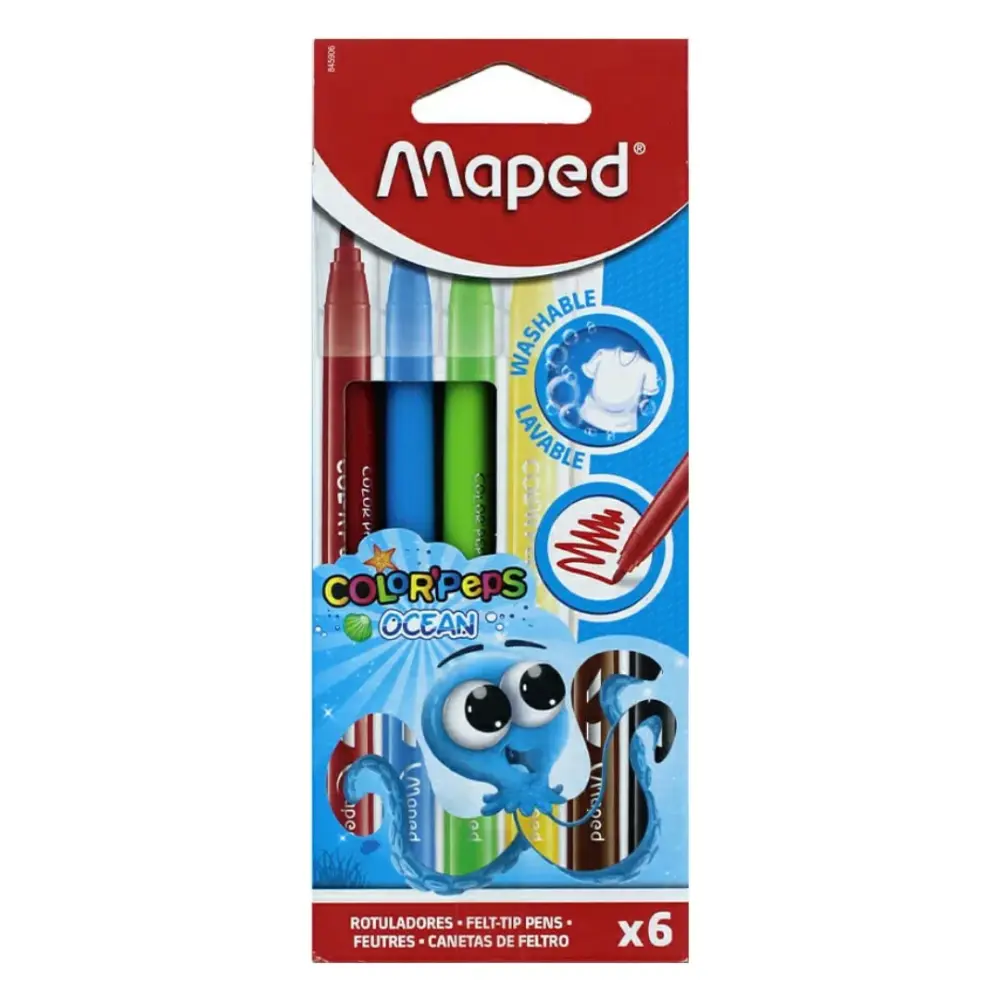 PLUMON MAPED 845906 COLORPEPS OCEAN PTE. C/6 PZAS