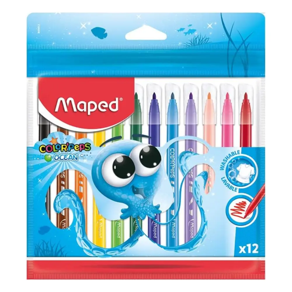 PLUMON MAPED 845912 COLORPEPS OCEAN PTE. C/12 PZAS