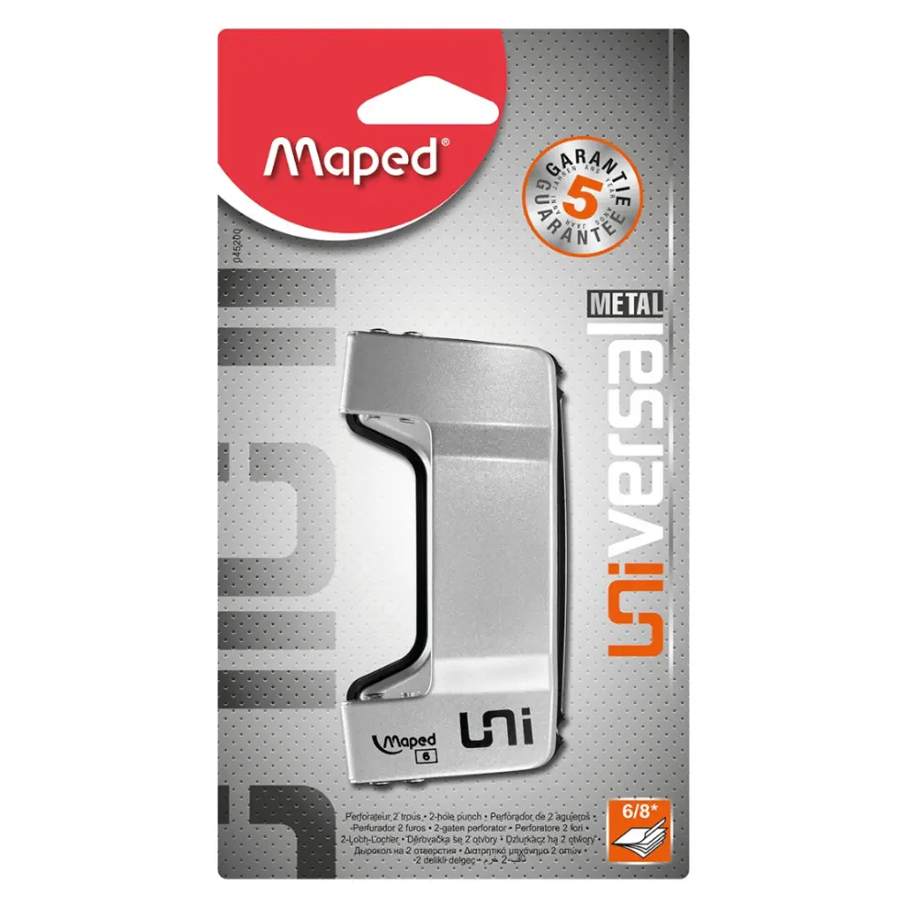 PERFORADORA MAPED 045200 UNIVERSAL 8 CM