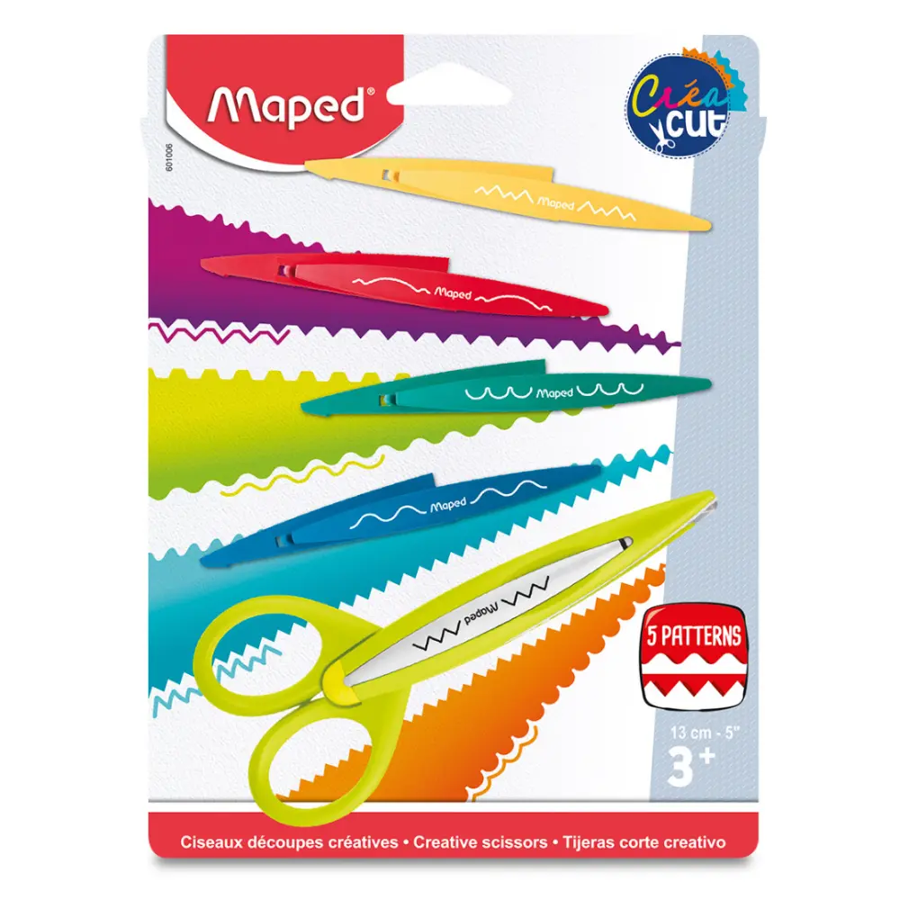 TIJERA MAPED 601006 CORTE CREATIVO C/5 REP