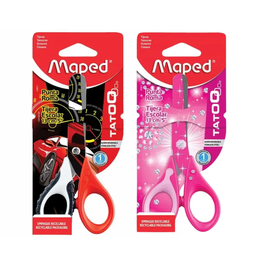 TIJERA MAPED 470011 TATOO GIRLY/BOY 13 CM.