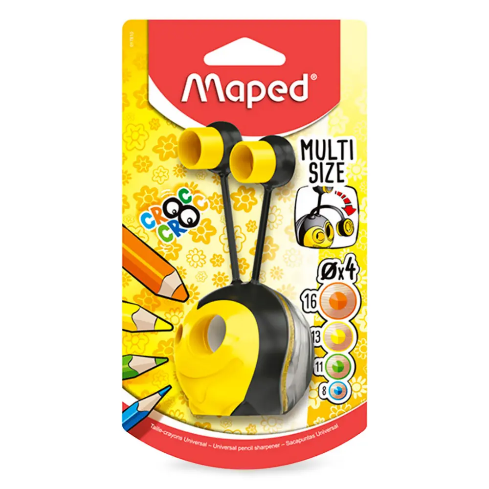 SACAPUNTAS MAPED 017810 CROC CROC ABEJA