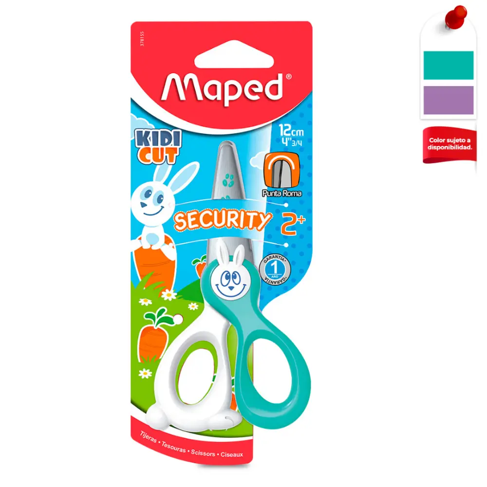 TIJERA MAPED 378155 KIDY CUT SECURITY EN  PLASTICO