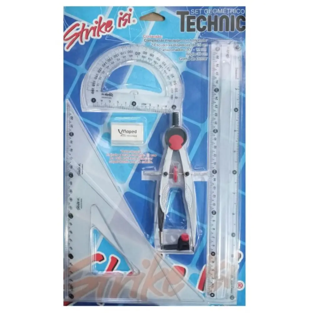 JUEGO GEOMETRICO STRIKE 1017 TECNICK