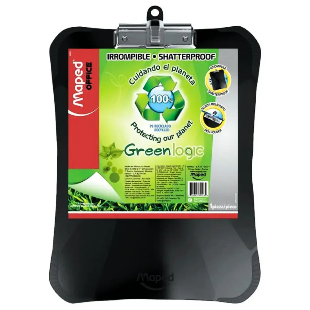 TABLA C/CLIP MAPED 35026 ECONOM CTA NEGRA