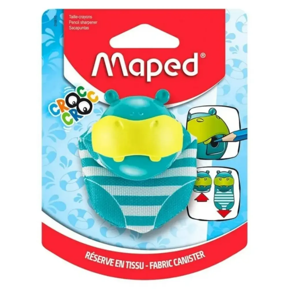 SACAPUNTAS MAPED CROC CROC HIPO 016610