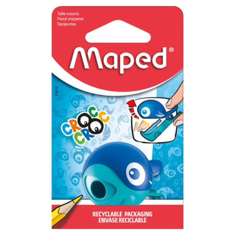 SACAPUNTAS MAPED CROC CROC EASY BOTE C/14 PZAS. 018155