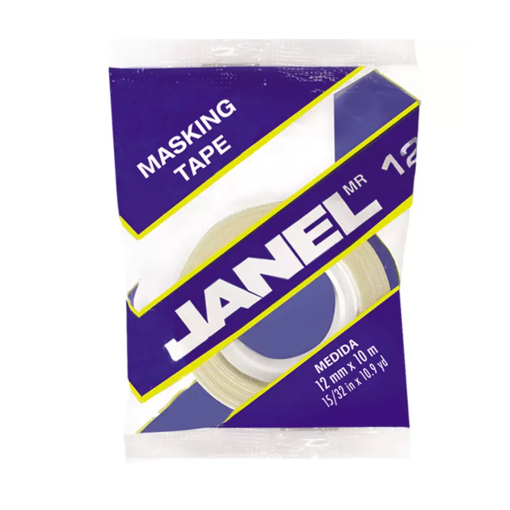 MASKING TAPE JANEL 121 12X10 MT.