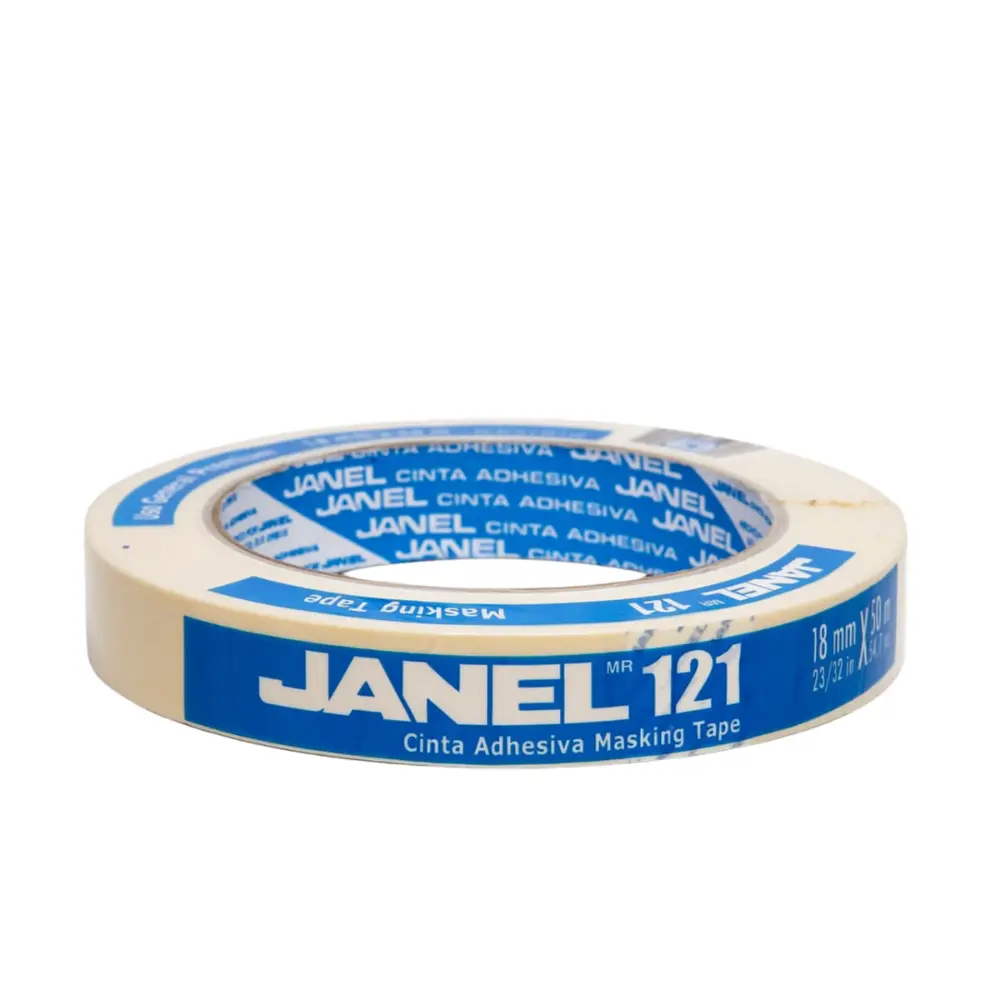 MASKING TAPE JANEL 121 18X50 MTS.