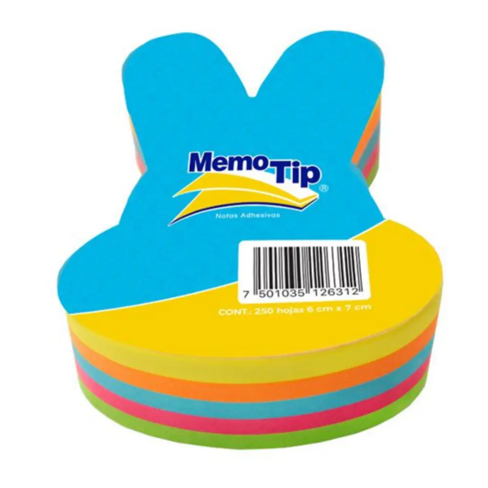BLOCK MEMO TIP CHICO FIGURA CONEJO