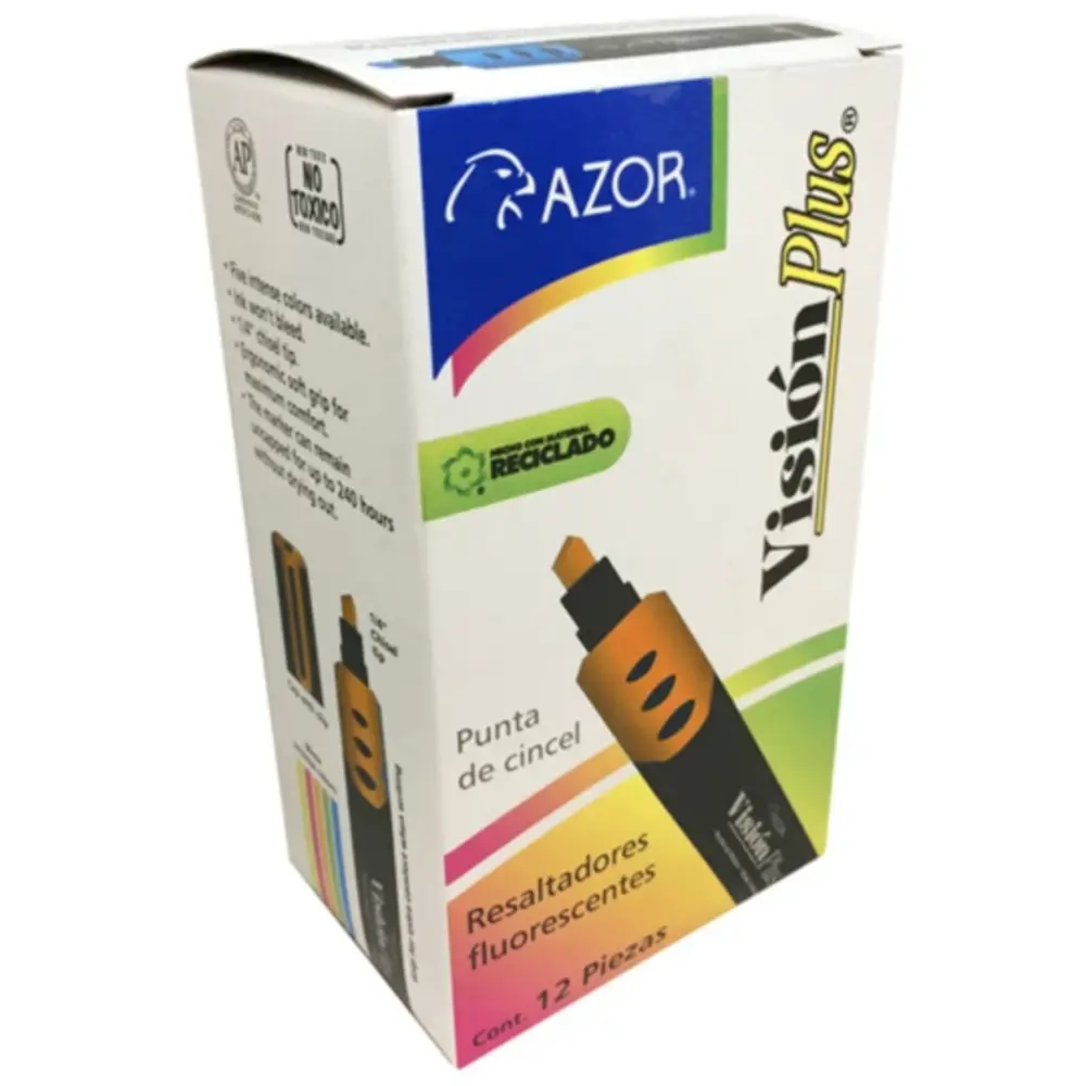 MARCADOR RESALTADOR VISION PLUS NARANJA - Image 2