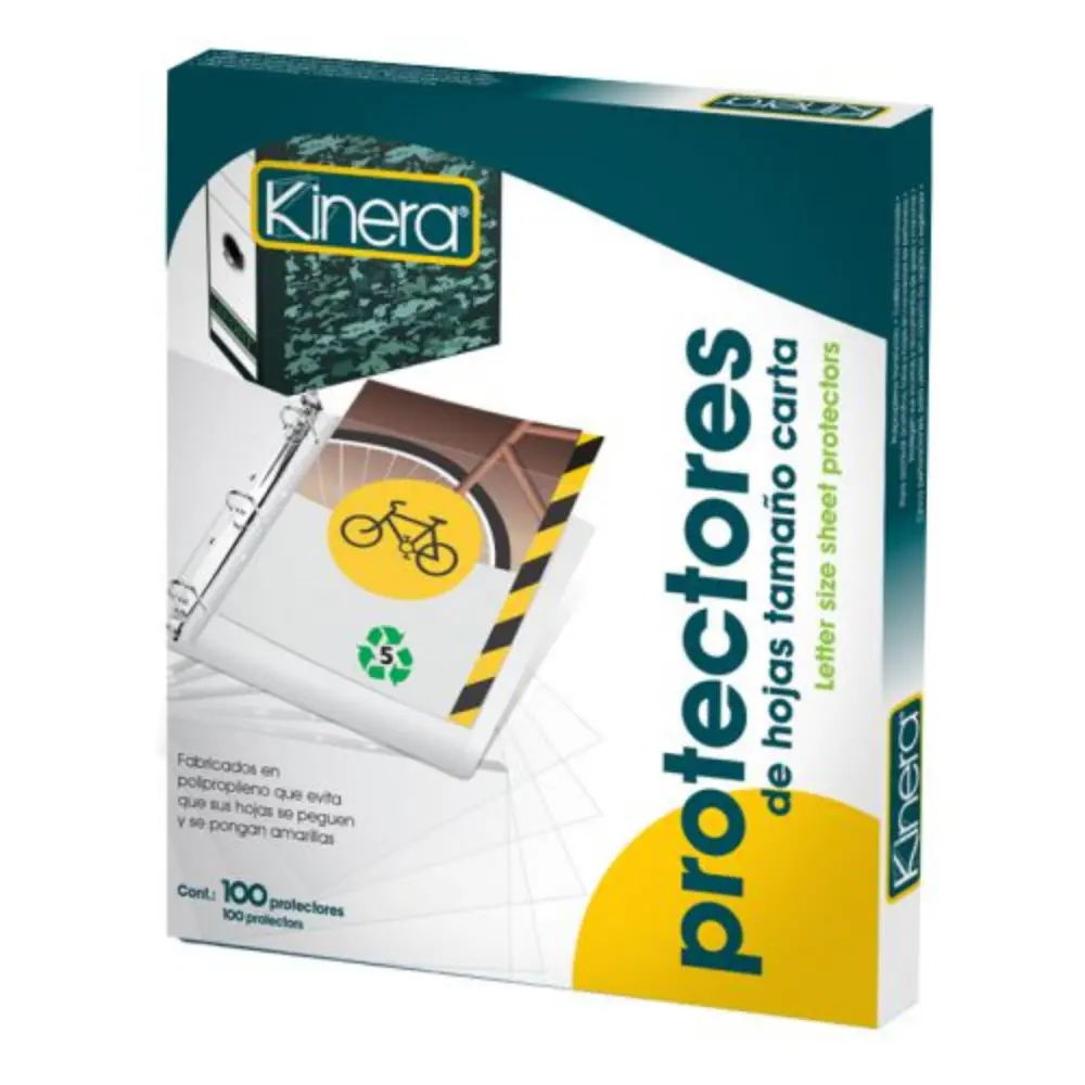 MICA PROTECTORA KINERA 360 MED. CAJA C/100