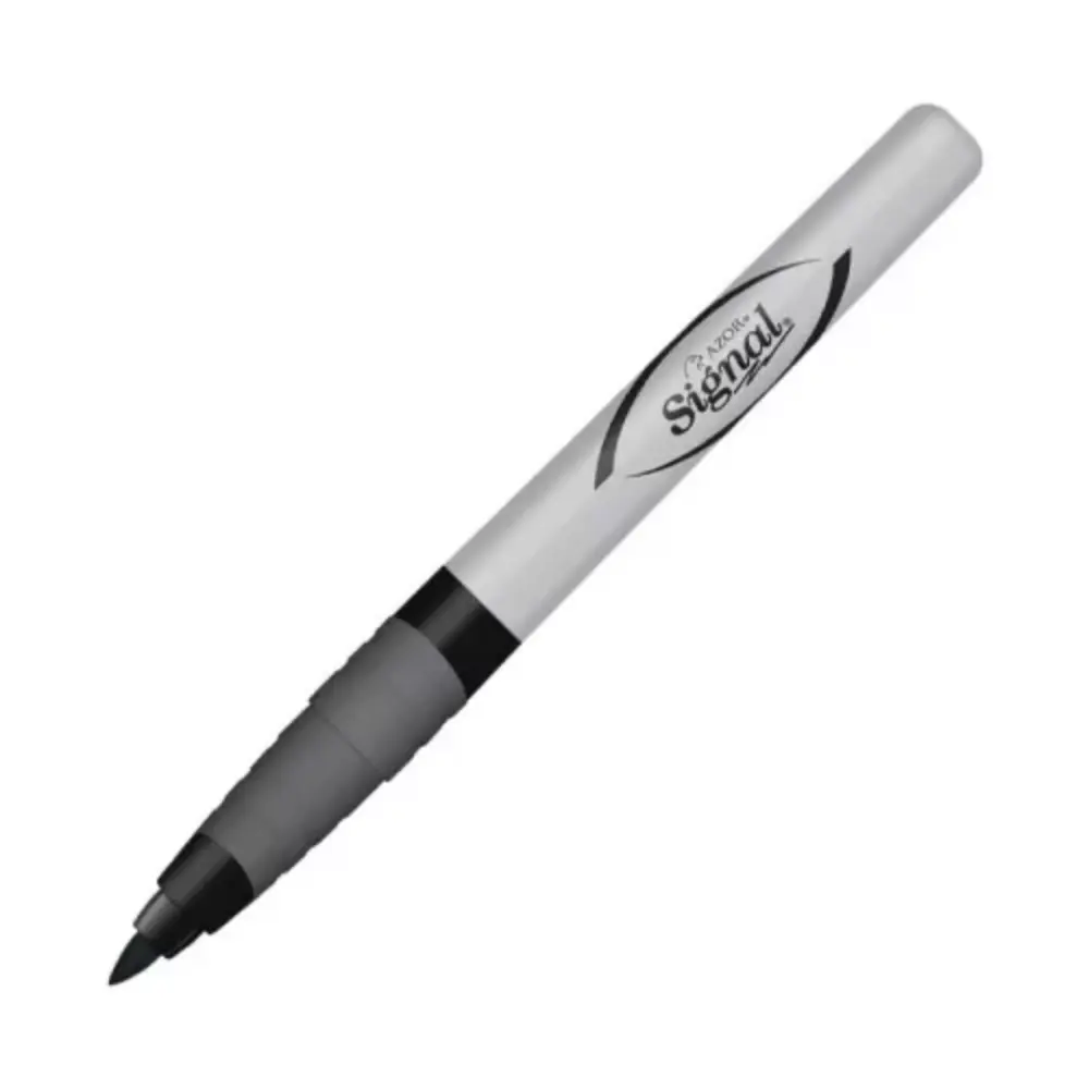MARCADOR SIGNAL P/FINO NEGRO 30001