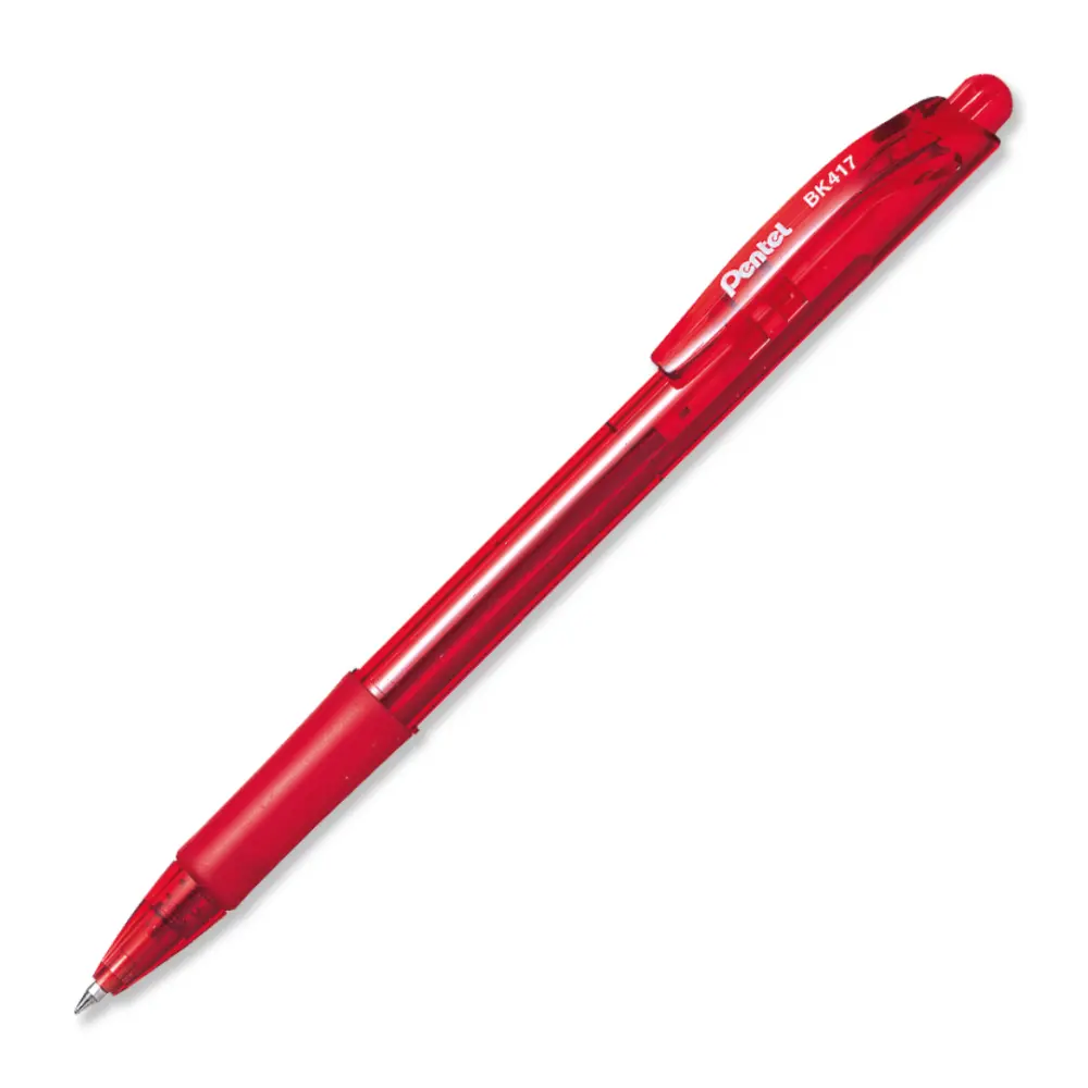 BOLIGRAFO PENTEL WOW BK417-B ROJO