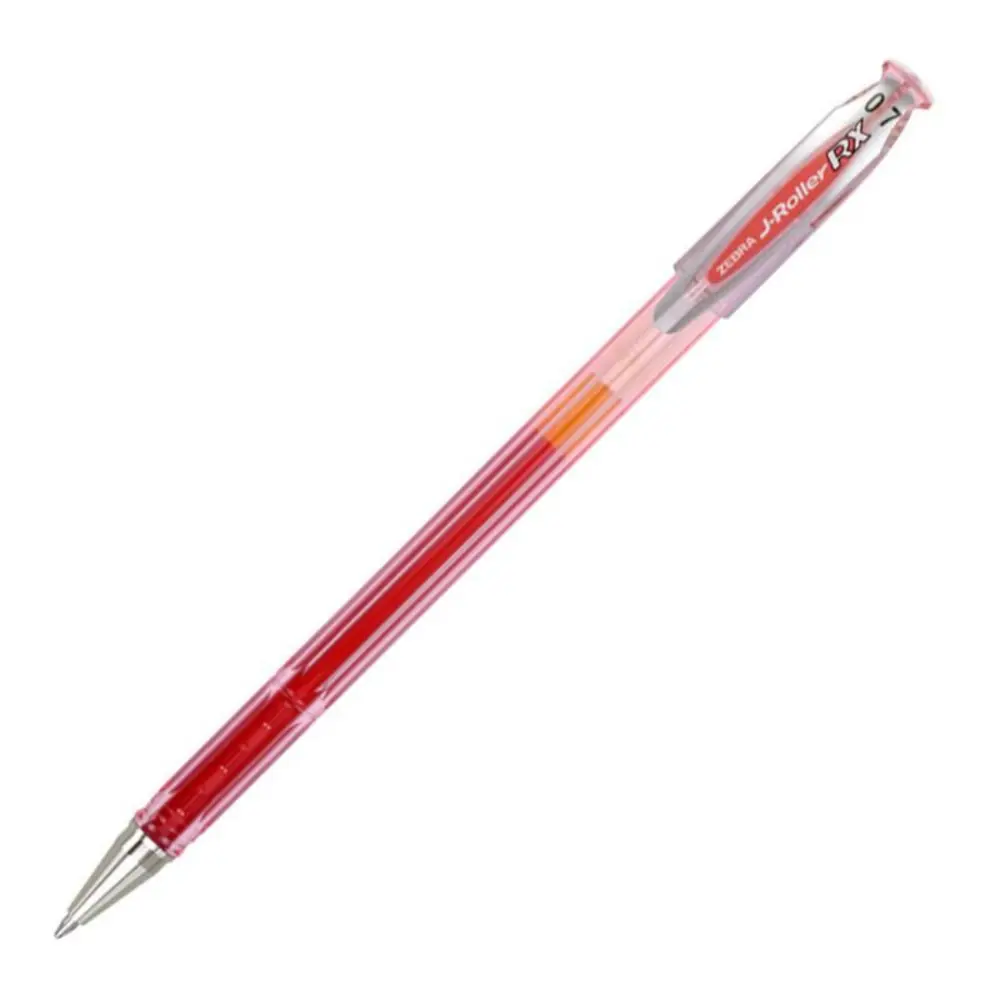 BOLIGRAFO GEL J. ROLLER ZEBRA  8002 ROJO