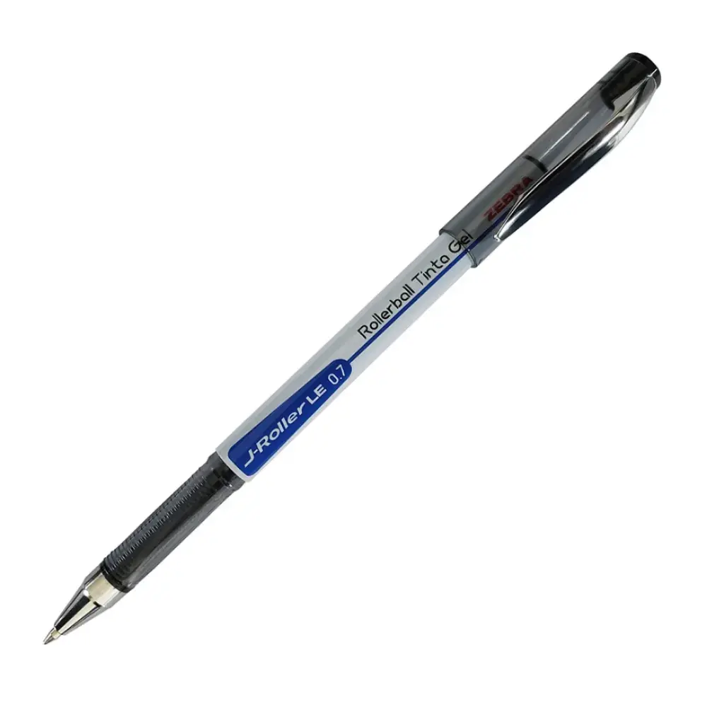 BOLIGRAFO GEL J. ROLLER ZEBRA 8000-LE P/M NEGRO - Image 2