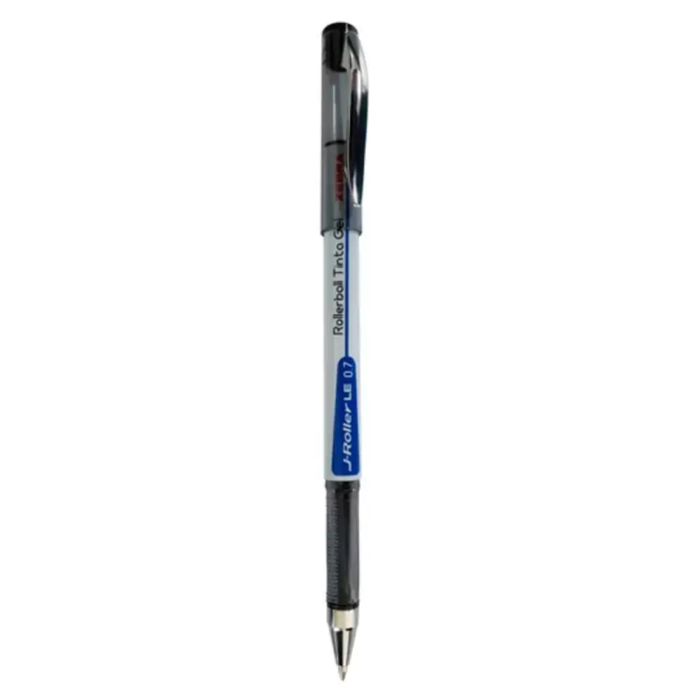 BOLIGRAFO GEL J. ROLLER ZEBRA 8000-LE P/M NEGRO - Image 3