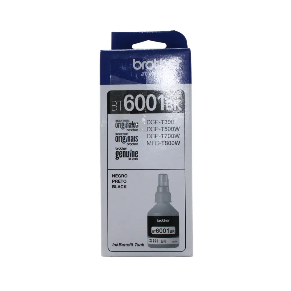 BOTELLA DE TINTA BROTHER BT6001 NEGRO MOD.BRBT6001BK