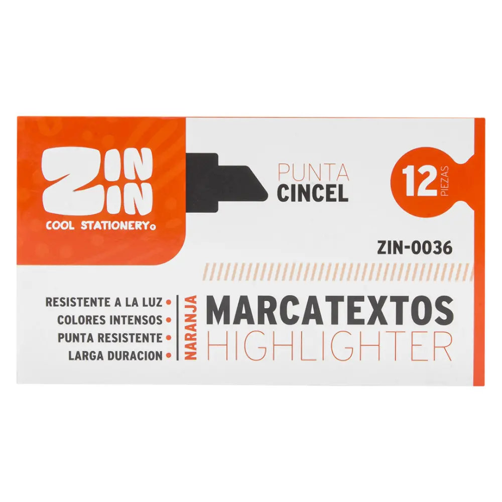 MARCATEXTOS NARANJA  ZIN-0036