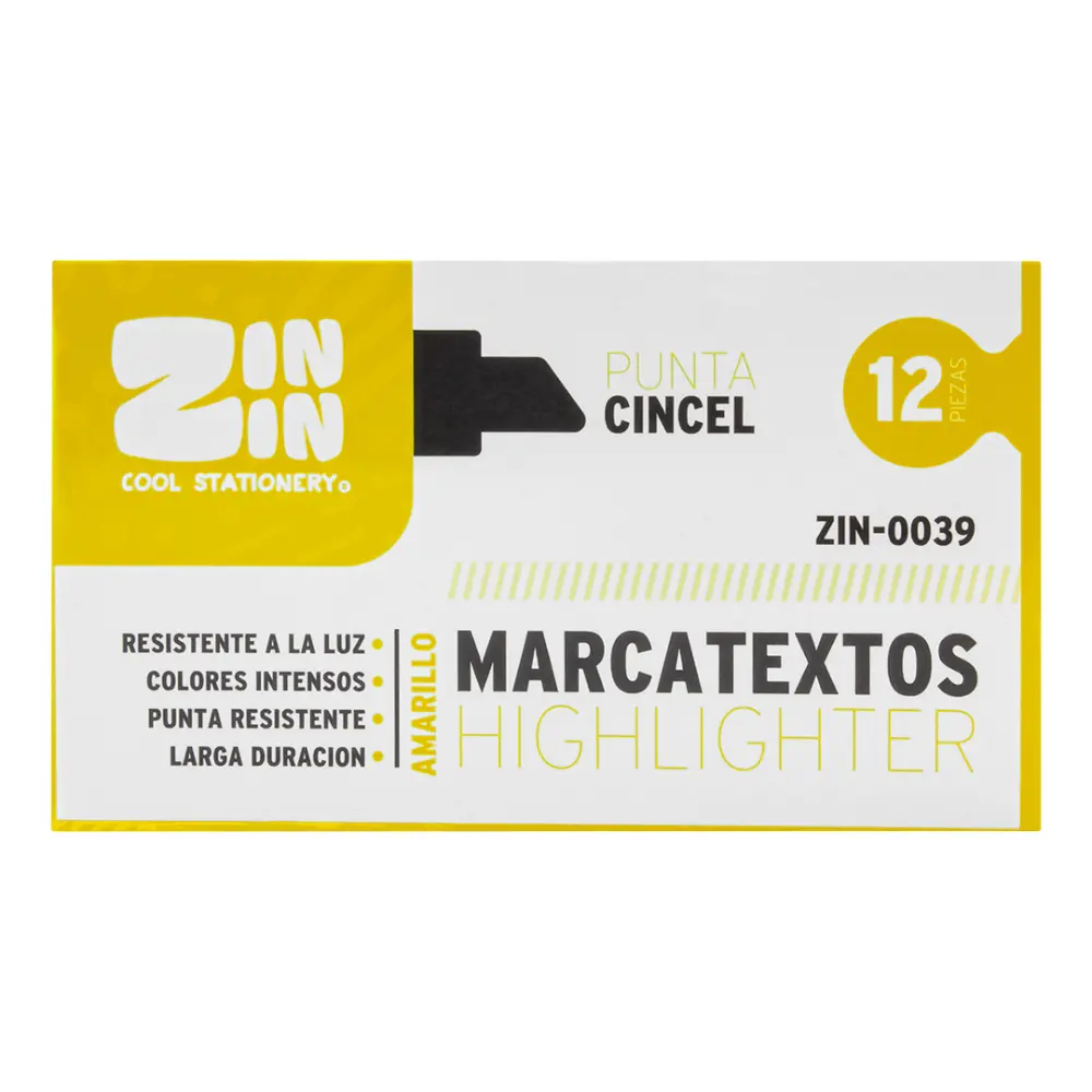 MARCATEXTOS AMARILLO ZIN-0039