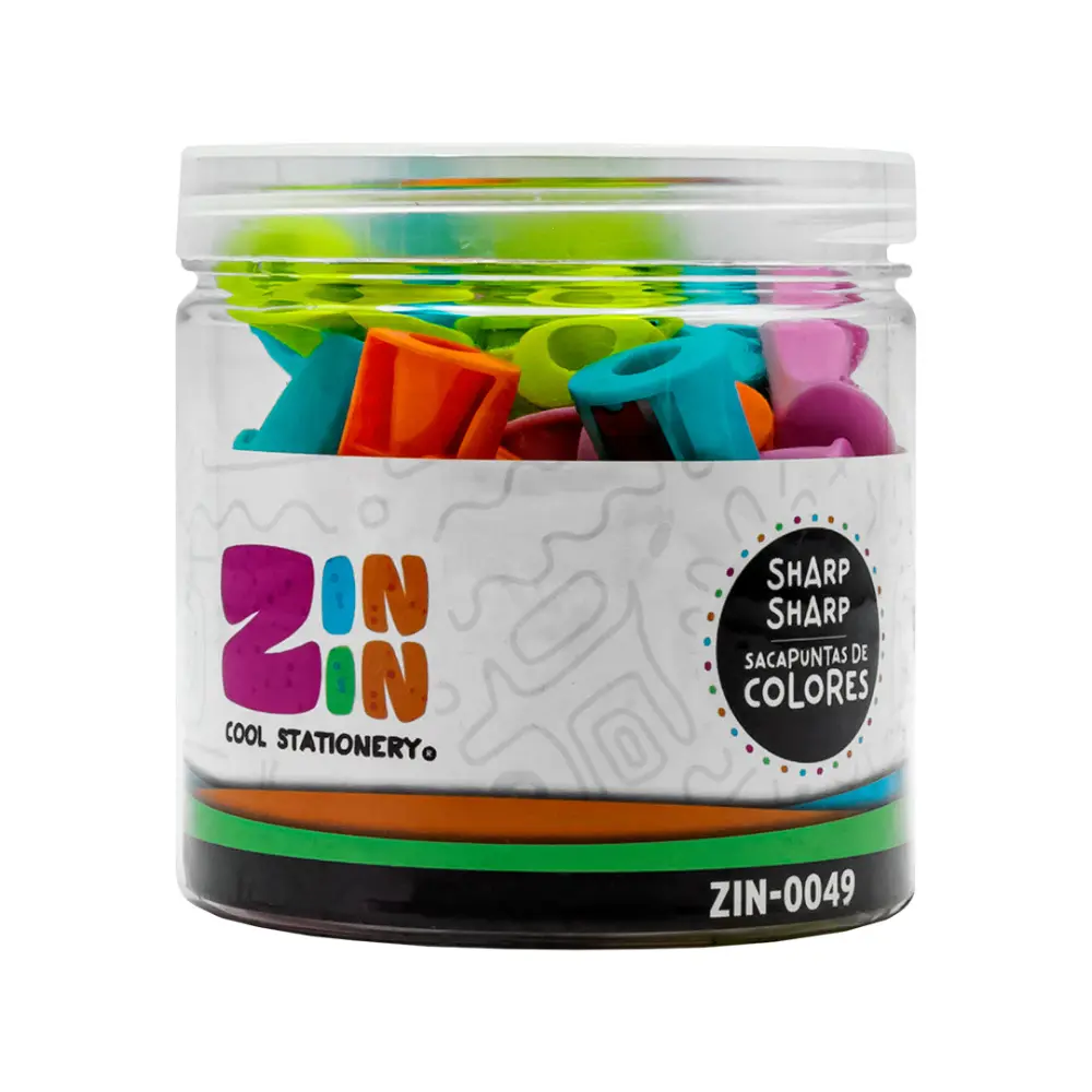 SACAPUNTAS DE COLORES SHARP SHARP C/48 PZAS ZIN-0049