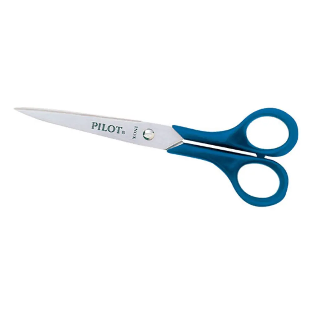 TIJERA PILOT TROQUELADA MANGO AZUL 11-6