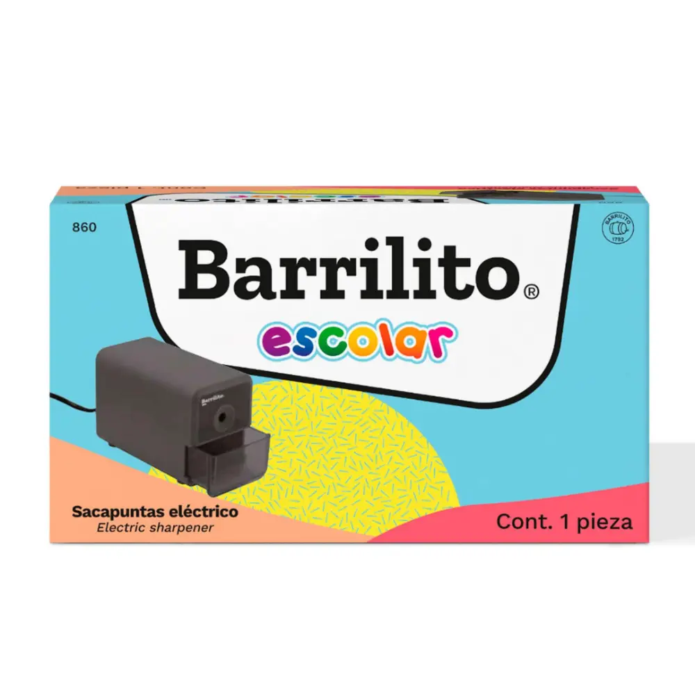 SACAPUNTAS BARRILITO ELECTRICO MOD.860