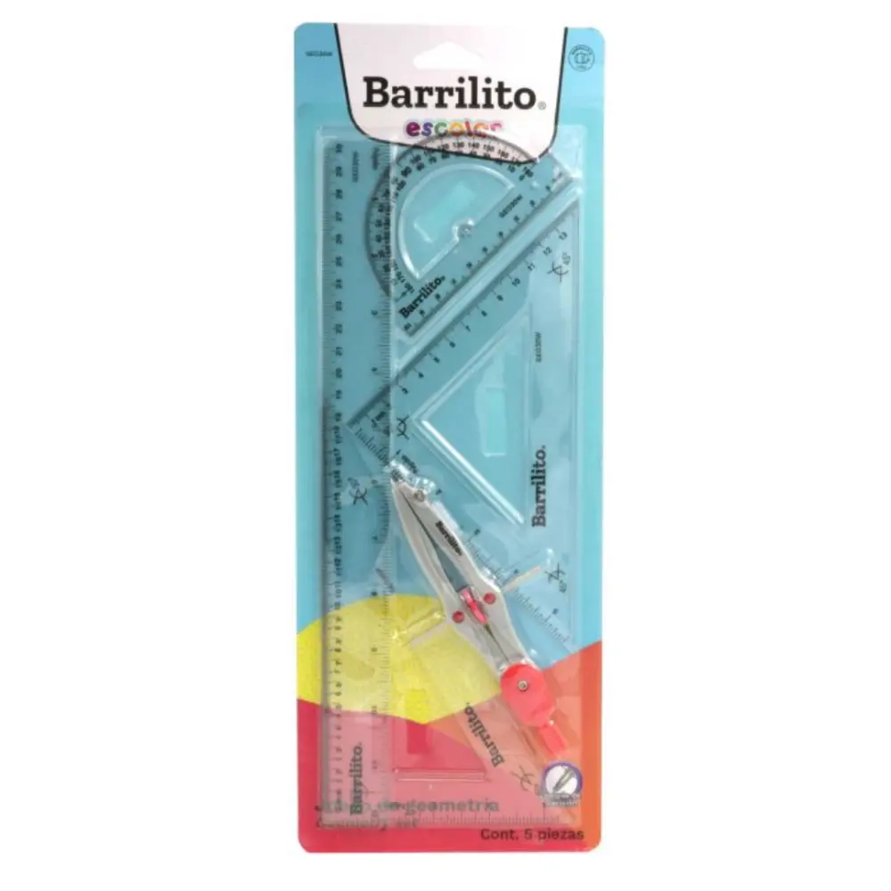 JUEGO DE GEOMETRIA BARRILITO GEO30 CHICO