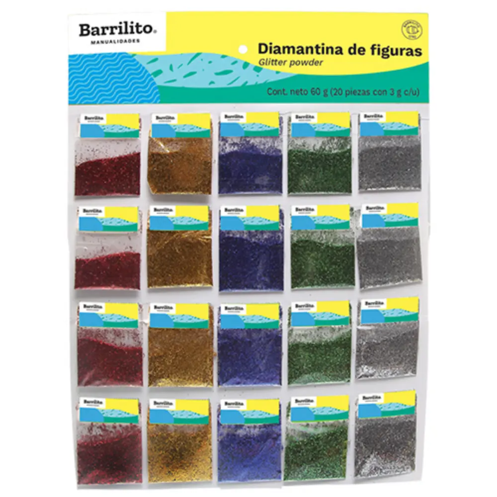 DIAMANTINA BARRILITO DYA20 EXHIBIDOR C/20 SOBRES
