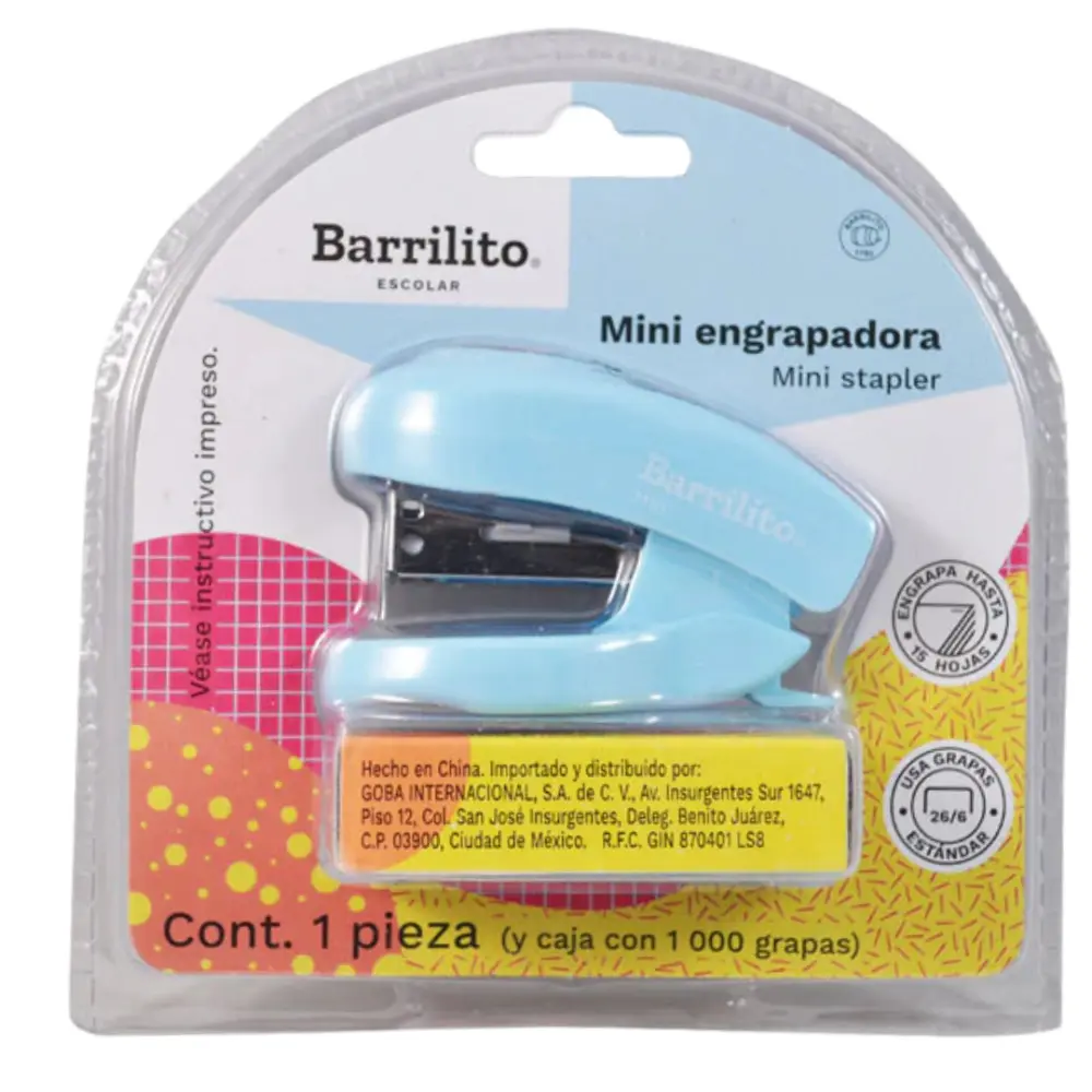 ENGRAPADORA BARRILITO 7110 MINI STANDAR C/1000 GRAPA
