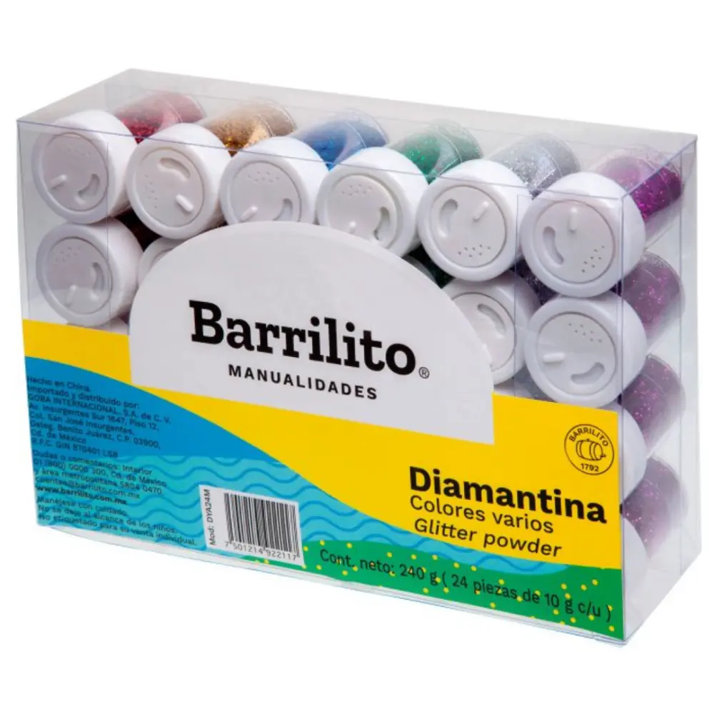 DIAMANTINA BARRILITO DYA24M C/24 BOTES SURTID