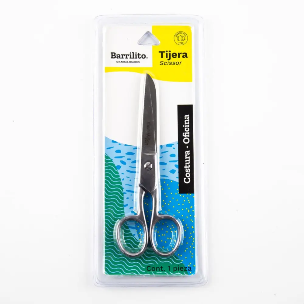 TIJERA BARRILITO ACERO 6 8642/6