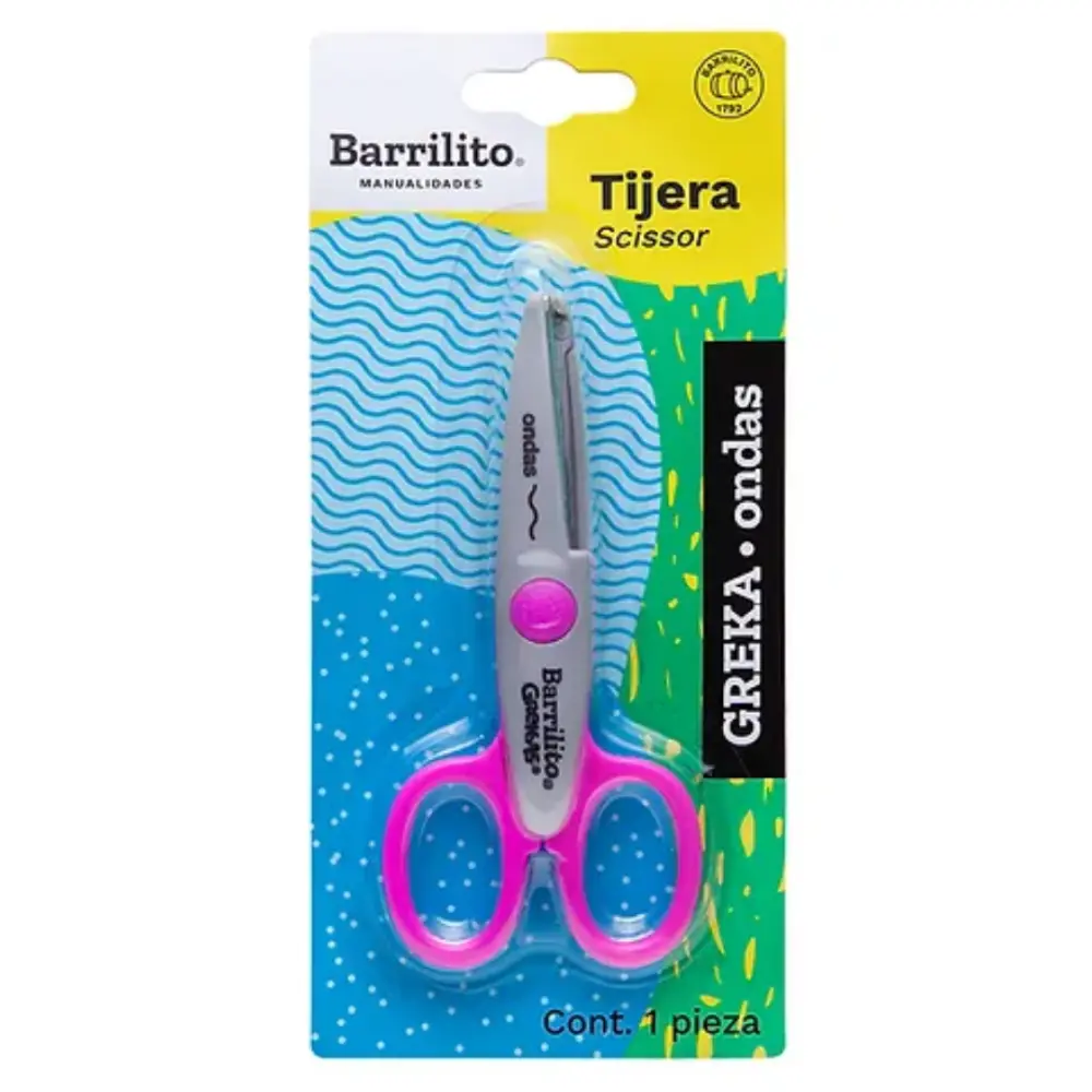 TIJERA BARRILITO GREKA 3 ONDAS