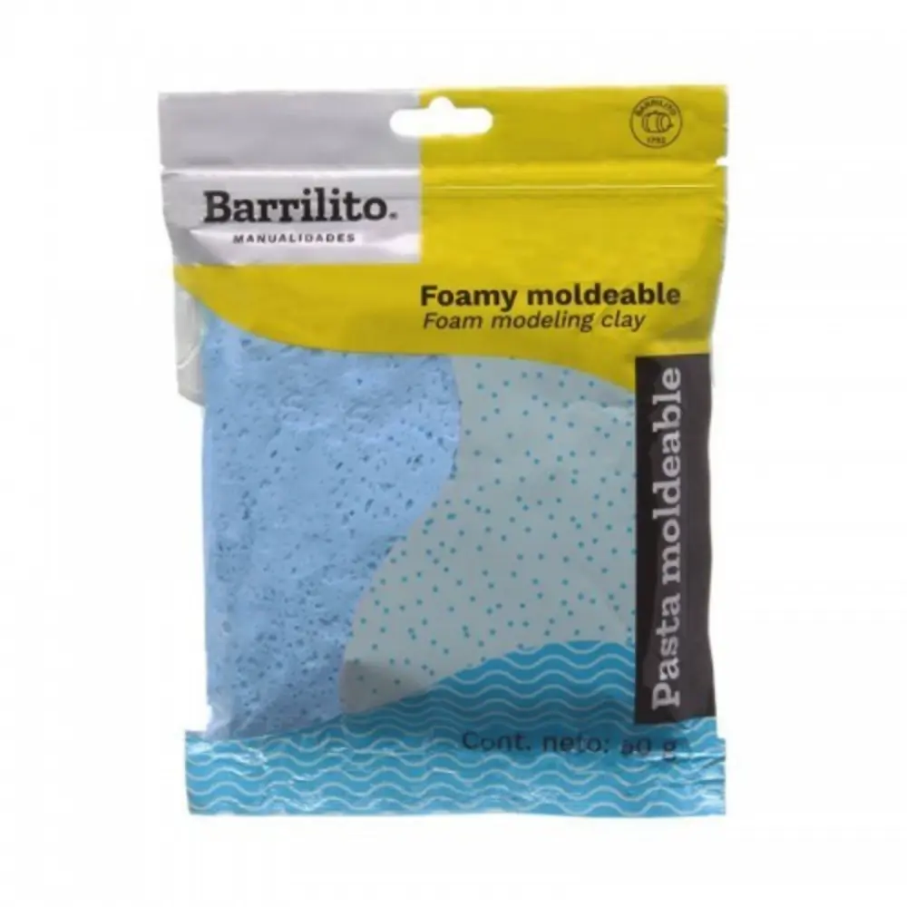 FOAMY MOLDEABLE BARRILITO 8634FMZC AZUL CIELO