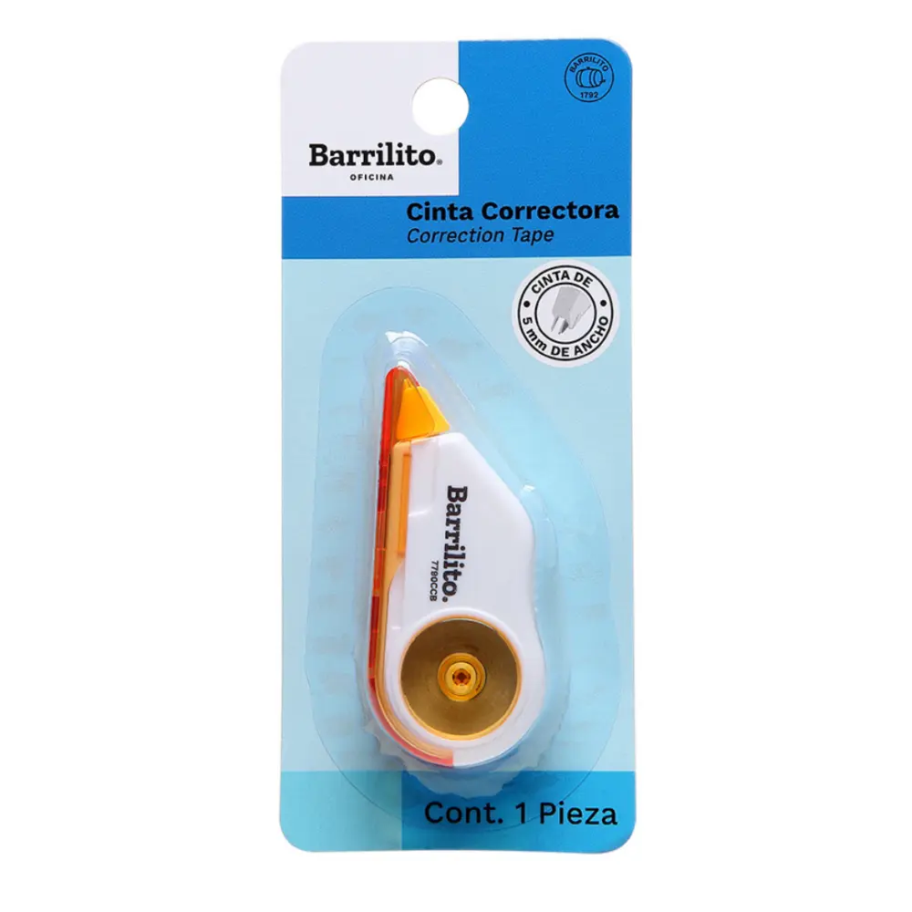 CORRECTOR EN CINTA BARRILITO CHICO 6 MTS. 7790CCB
