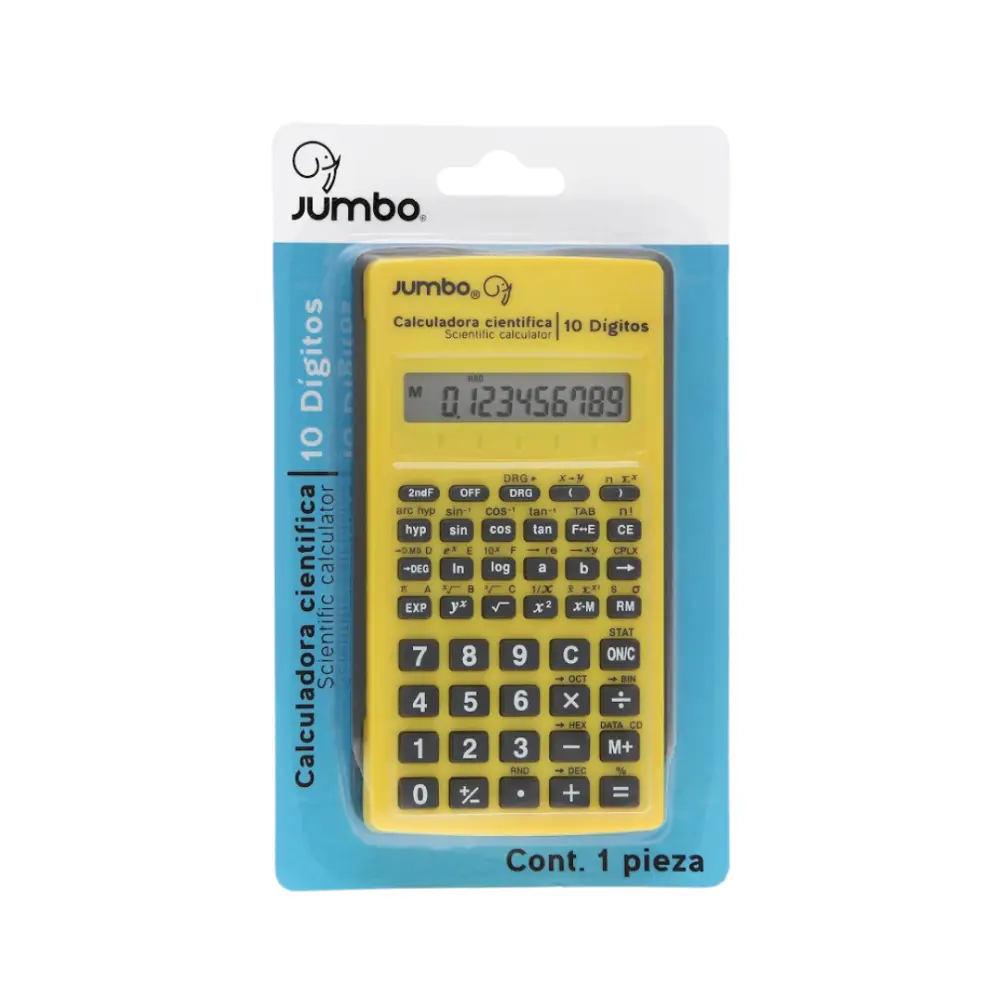 CALCULADORA CIENTIFICA JUMBO MOD. PCA1 / 807J
