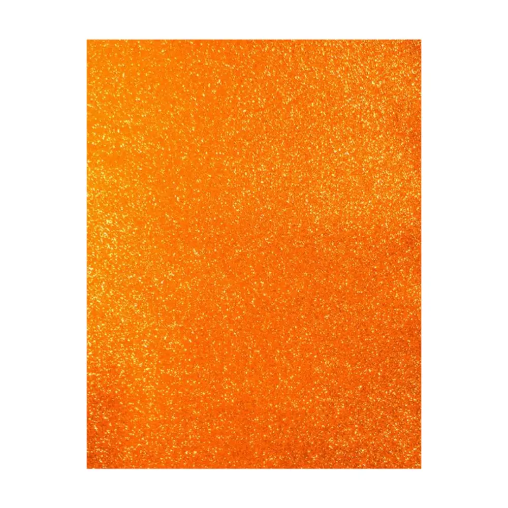 FOAMY DIAMANTADO JUMBO CARTA NARANJA IRIS C/10 PZAS