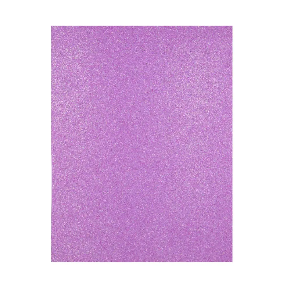 FOAMY DIAMANTADO JUMBO CARTA LILA C/10 PZAS