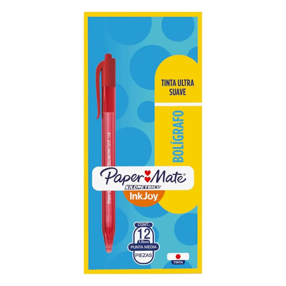 BOLIGRAFO KILOMETRICO 100 RT P/M ROJO