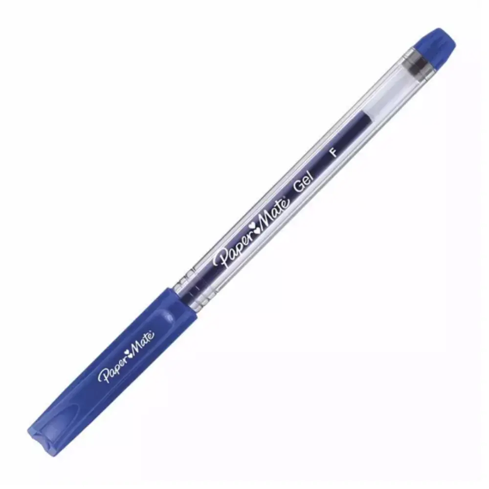 BOLIGRAFO GEL PAPER MATE AZUL
