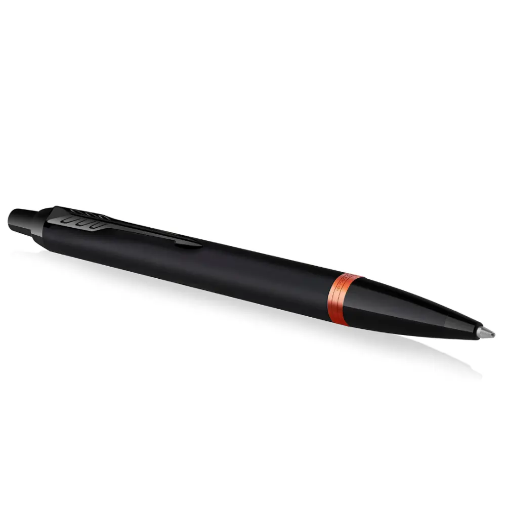 BOLIGRAFO ROLLER PARKER IM VIBRANT RINGS 2172946 NEGRO/NJA.