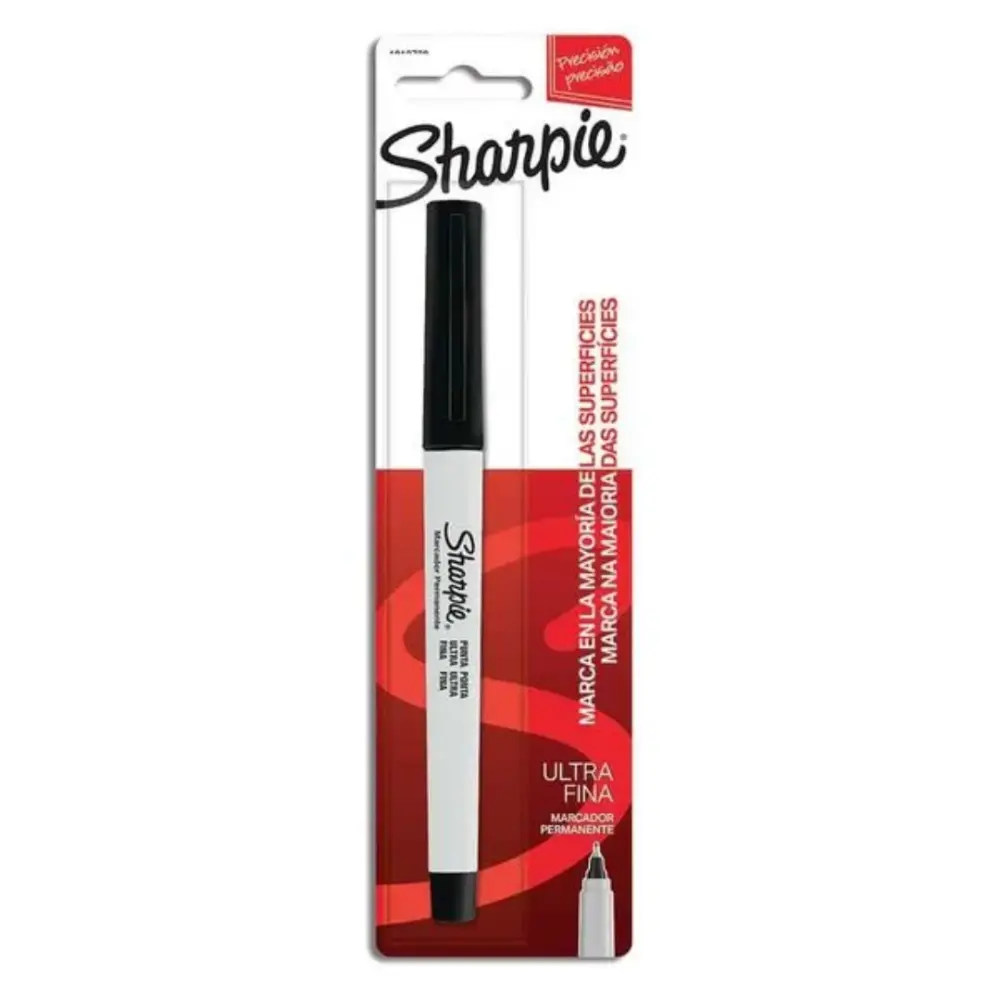 MARCADOR SHARPIE ULTRAFINO NEGRO