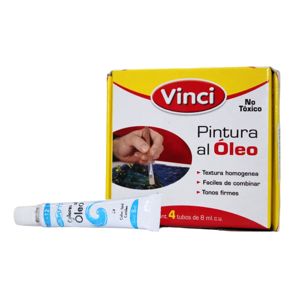 PINTURA VINCI OLEO 8CC #24 AZUL CER