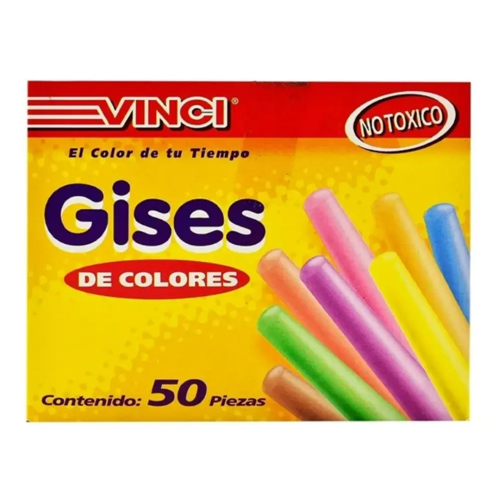GIS VINCI DE COLORES CAJA CON  50