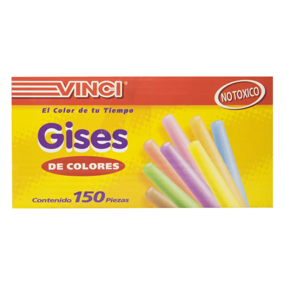 GIS VINCI DE COLORES CAJA CON 150