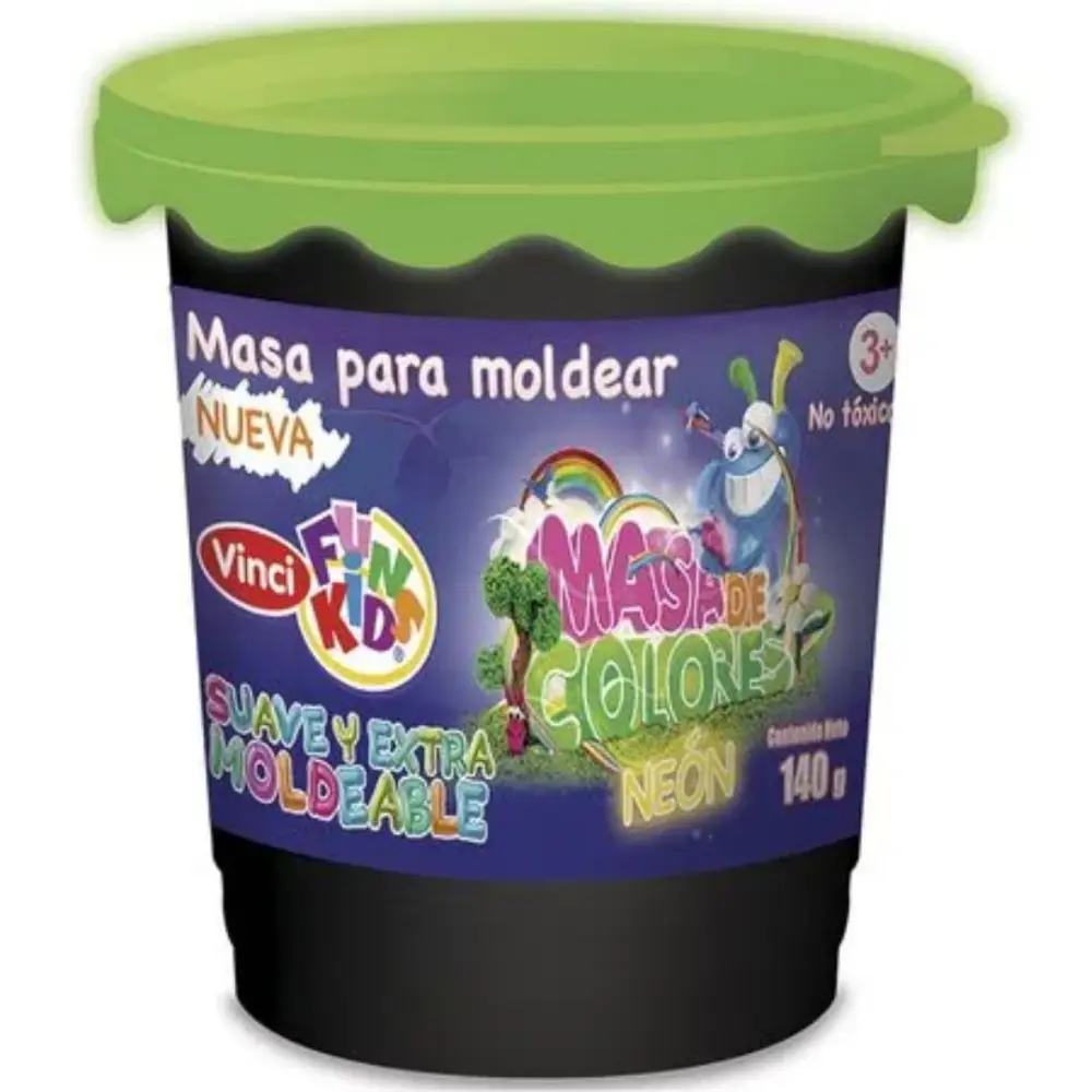 MASA VINCI FUN KIDS 140 GRS. VERDE