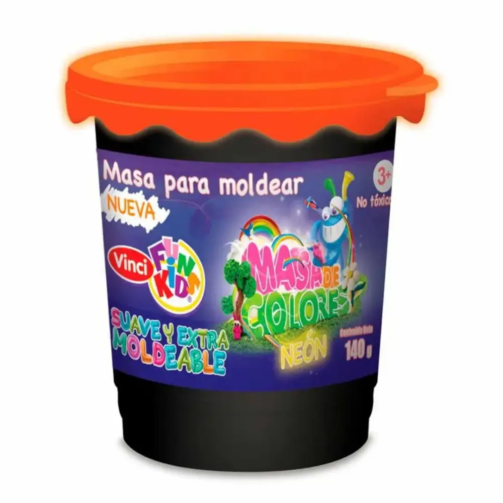 MASA VINCI FUN KIDS 140 GRS. NARANJA