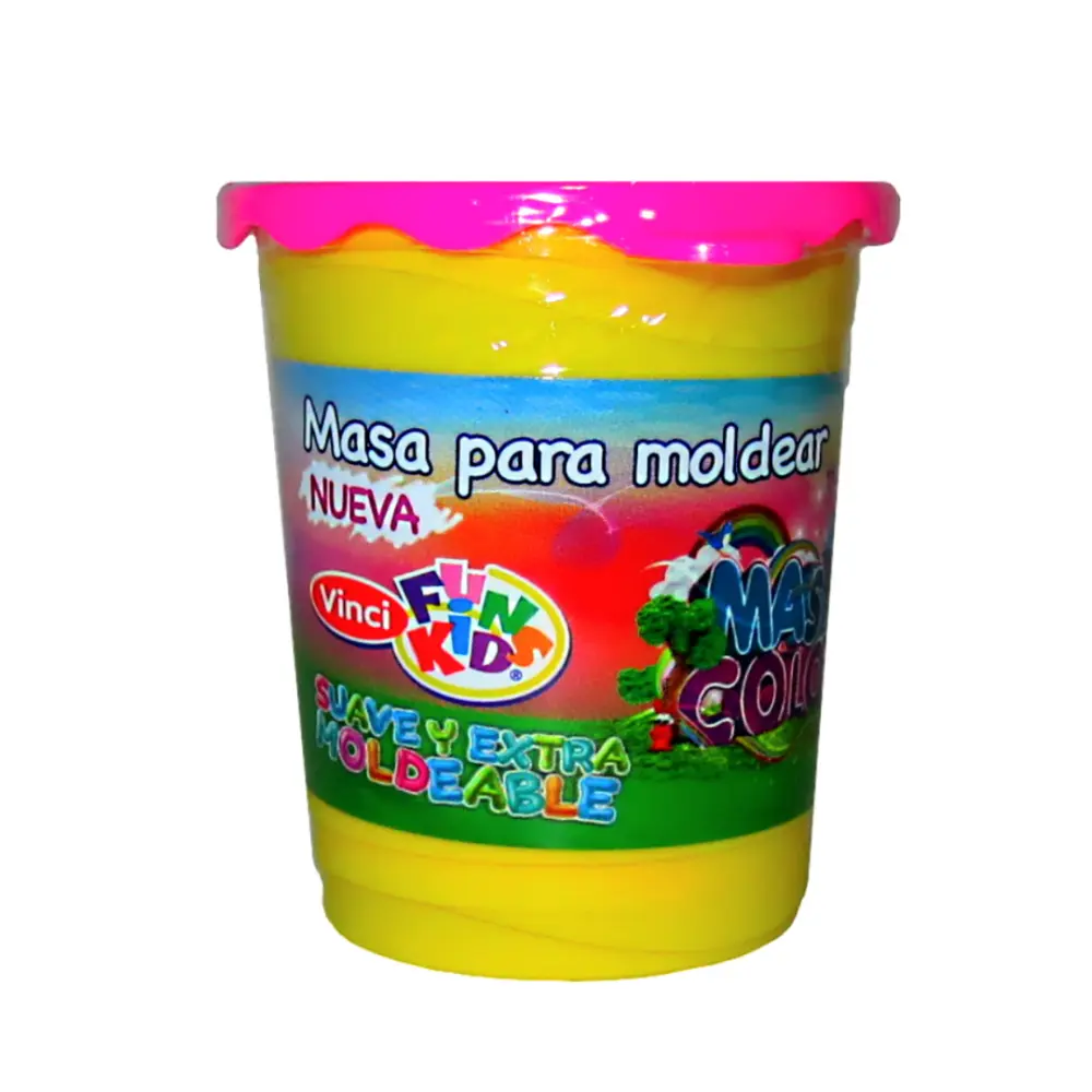 MASA VINCI FUN KIDS 140 GRS. ROSA